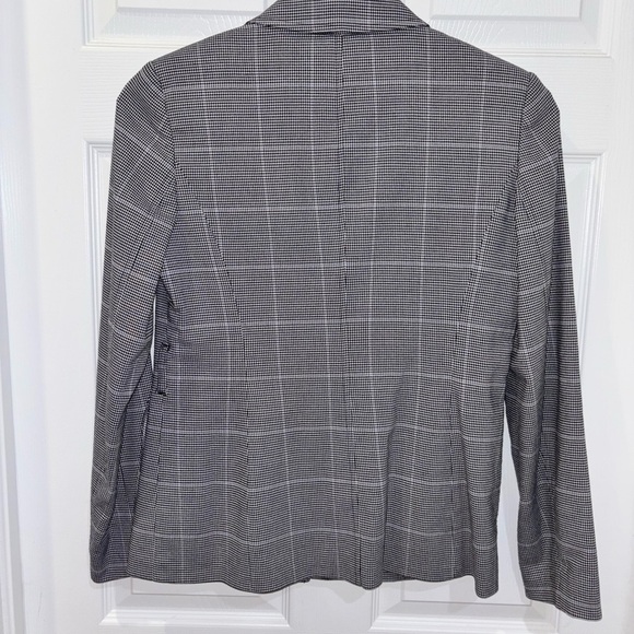 MICHAEL by Michael Kors 2 button plaid blazer SZ 4​​ - Picture 5 of 5